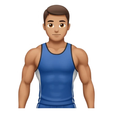 HYROX MALE ATHLETE sticker