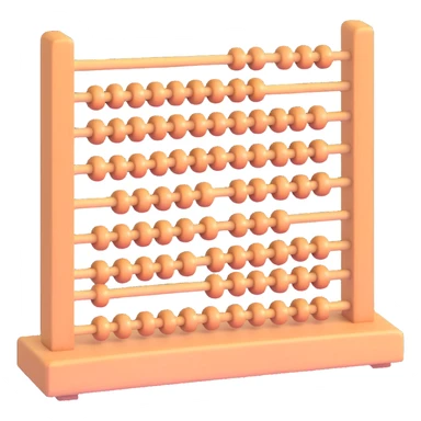 ancient abacus sticker