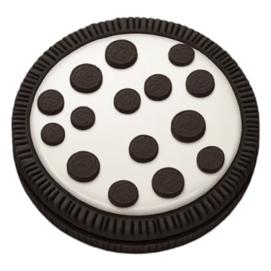 Oreo cookie sticker