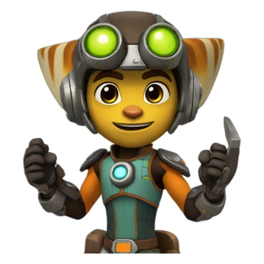 ratchet and clank sticker