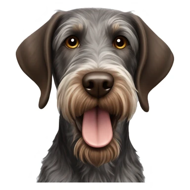 German wirehaired pointer  sticker