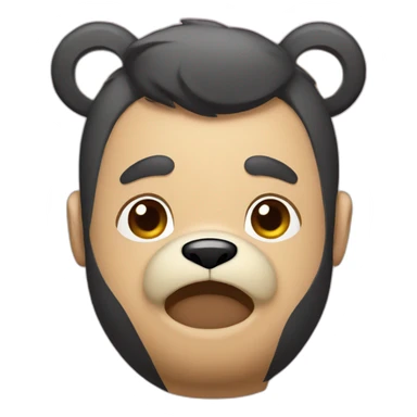 gay bear, asian sticker