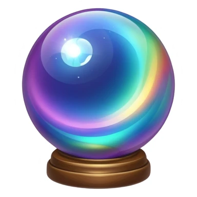 magic ball sticker