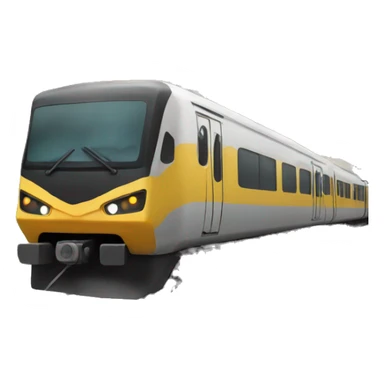 Guy running while there is a train behind him sticker