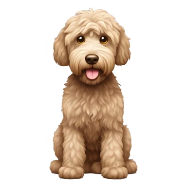 Australian Labradoodle, Full Body sticker
