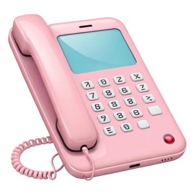 pastel pink phone sticker