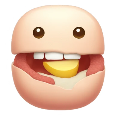 Big, healthy gut sticker