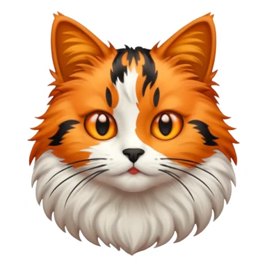 gata calico emoji sticker
