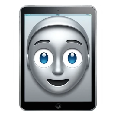 ipad no FACE sticker