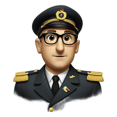 emoji of peter sellers german character in Dr. strangelove sticker