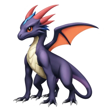Salandit-Absol-Noibat-Noivern-Hybrid (Full body) sticker