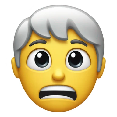 Loudly crying face  sticker