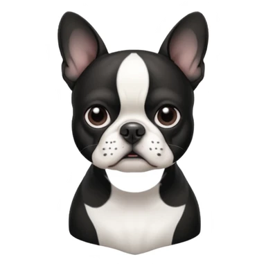 Boston terrier sticker