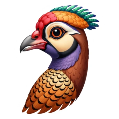ring-neck pheasant sticker