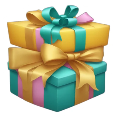 birthday presents sticker