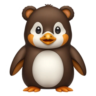 🐻+🐧  merge one emoji  sticker