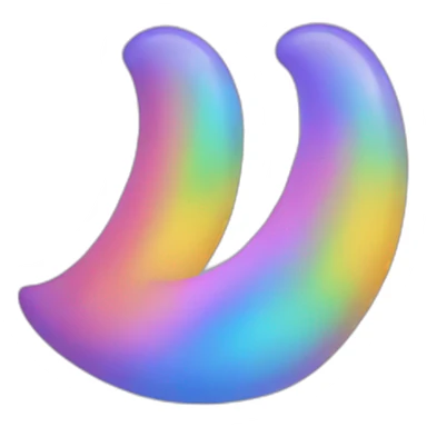 Cœur arc en ciel sticker