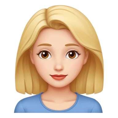 The woman looks like she's falling in love. sticker