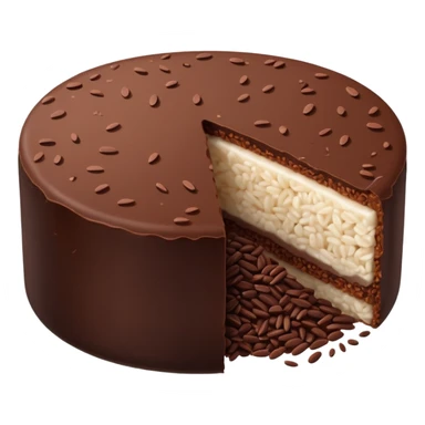 Thin Chocolate Rice Cake sticker