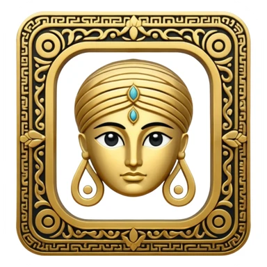 The Persian symbol of the Persepolis sticker