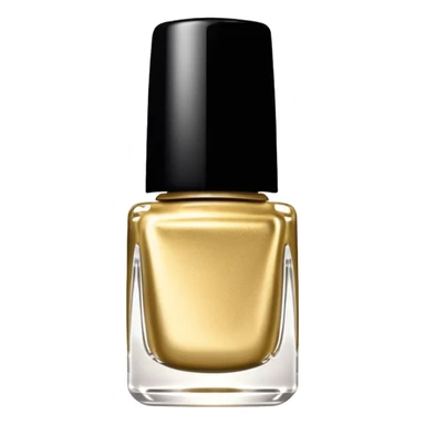 Gold nail polish swatch   sticker