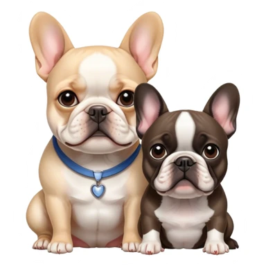 French bulldog and I  sticker