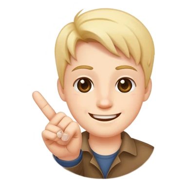 Mixe les deux emoji :🥰🖕🏻 sticker