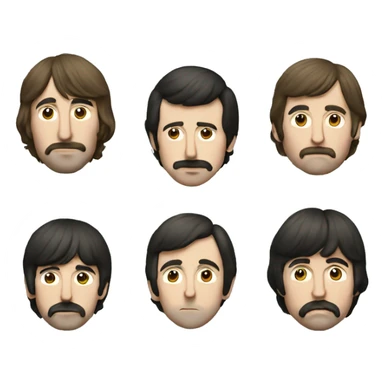 The beatles  sticker