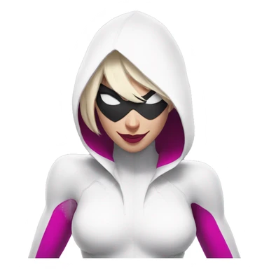 Spider-Gwen pose sticker