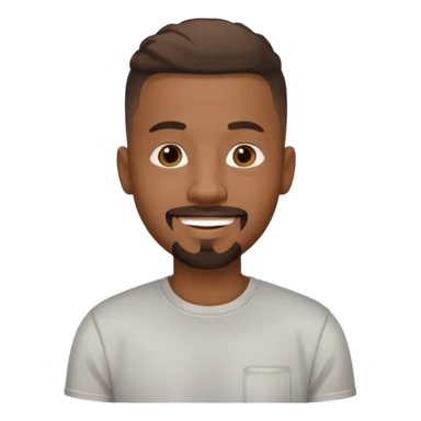 Turn the Photo of the big black dude on the end of the bed into an emoji sticker