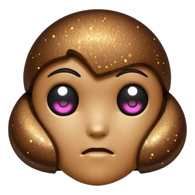 glitter poops brown cyberpunk sticker