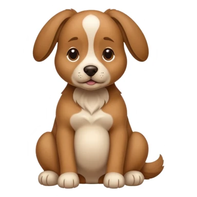 pregnant dog sticker