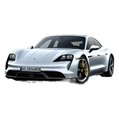 porsche taycan sticker