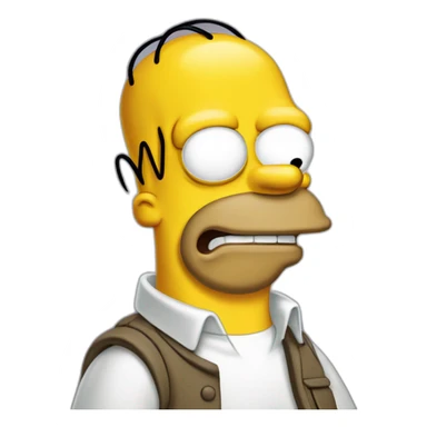 homer-simpson-from-simpsons-exasperated-doh sticker