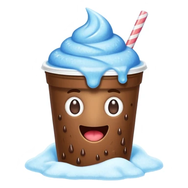 poop with a 7-11 slushee  sticker