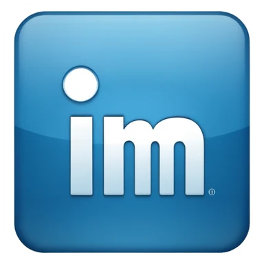 Linkedin logo sticker