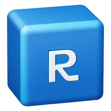 The letters LR in a blue box 2D sticker
