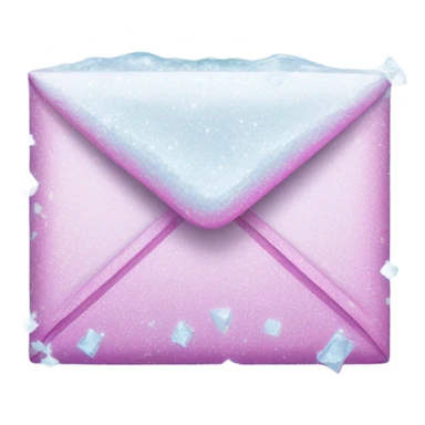 pink frozen email envelope sticker