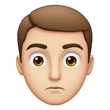 Raised eyebrow  sticker