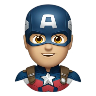 Capitán america sticker