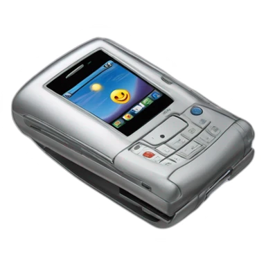 2004 Motorola Razr V3 mobile device clamshell design sticker