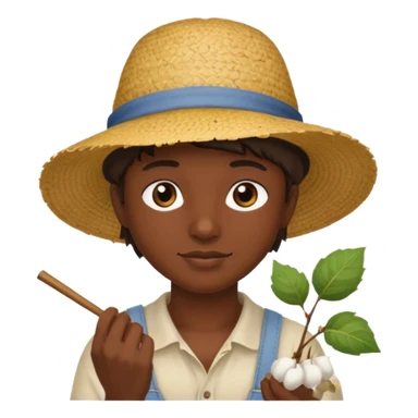 Cotton pickar sticker