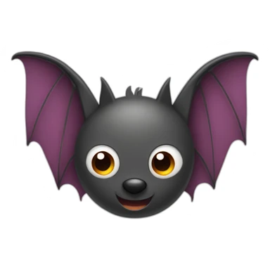 Bat con colores de valencia sticker