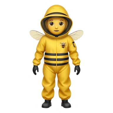 make bee protective suit emoji sticker
