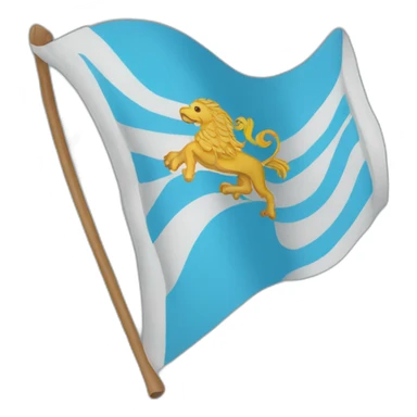 Bandera de Galicia sticker
