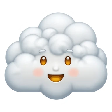 Emoji de pensamiento  nube sticker