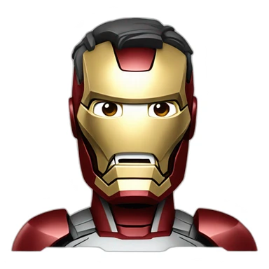 Iron man qui salue sticker
