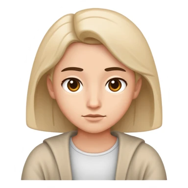 Whatever shrug sticker