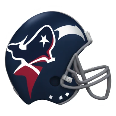 Houston Texans football sticker