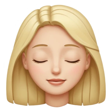 Augen geslossen. Total im moment. Glpcklich, leichtes lächeln. Verträumt. Leichtigkeit. Freiheit. sticker